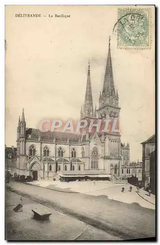 Cartes postales Delivrande La Basilique