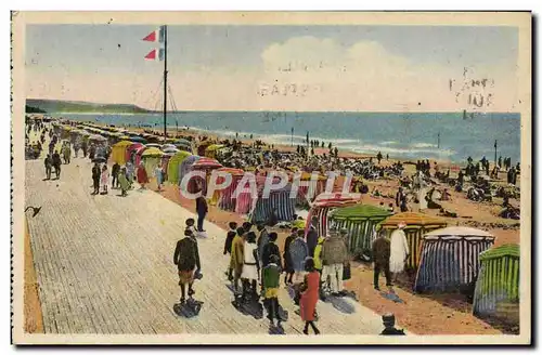 Cartes postales Deauvile La Plage Fleurie La Plage