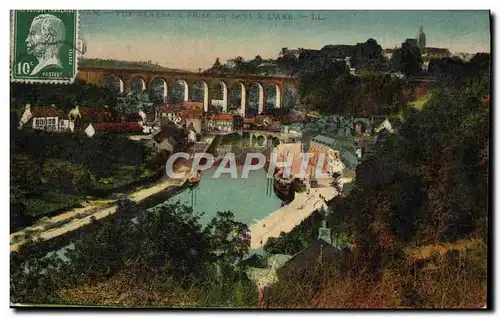 Cartes postales Dinan Vue Generale prise du saut a l&#39ane