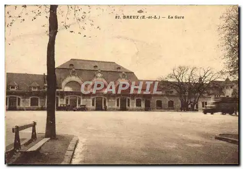 Cartes postales Dreux La Gare