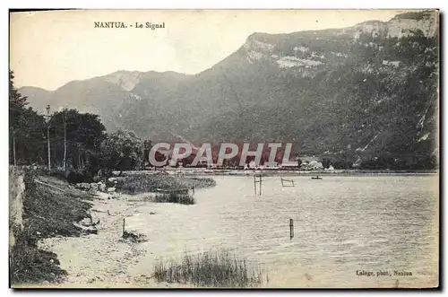 Cartes postales Nantua Le Signal