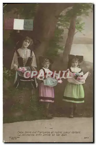 Cartes postales Fantaisie Enfants Alsace