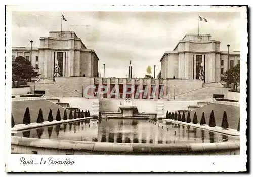 Cartes postales Paris Le Trocadero