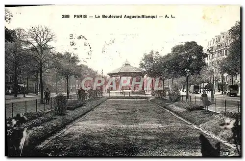 Ansichtskarte AK Paris Le Boulevard Auguste Blanqui