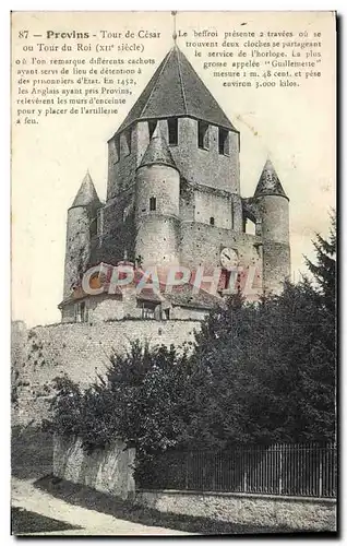 Cartes postales Provins Tour De Cesar Ou Tour Du Roi