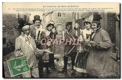 Cartes postales Falaise La lanterne du gars de Falaise Folklore