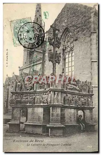 Cartes postales Environs De Brest Le Calvaire De Plougastel Daoulas