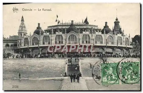 Cartes postales Ostende Le Kursaal