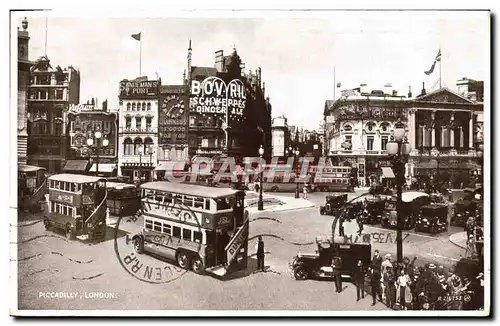 Cartes postales Piccadilly London