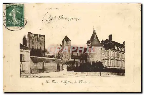 Cartes postales Beaugency La Tour L'eglise le chateau