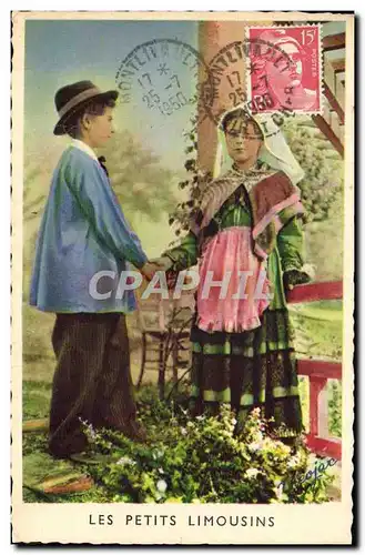 Cartes postales Les Petits Limousins Folklore