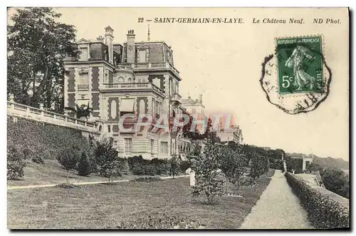 Cartes postales Saint Germain En Laye Le Chateau Neuf