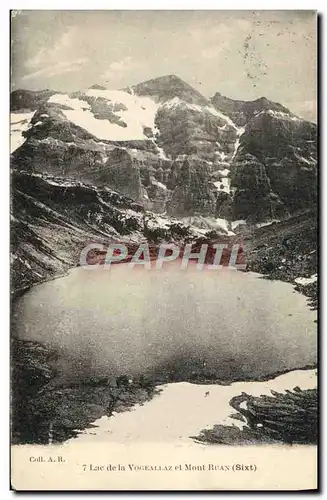 Cartes postales Lae De La Vogeallaz Et Mont Ruan Sixt