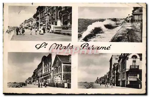 Cartes postales moderne Saint Malo Parame La Digue Et Les Hotels