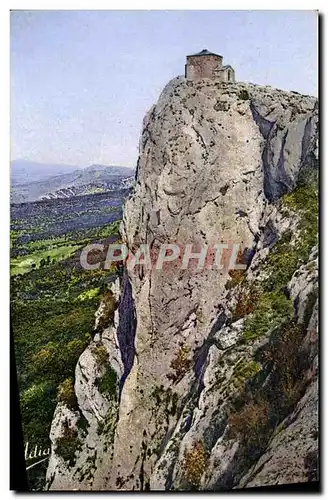 Ansichtskarte AK La Sainte Baume Le Saint Pilon Avec Vue Sur La Plaine