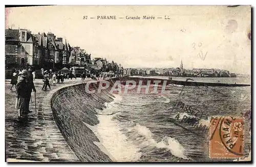 Cartes postales Parame Grande Maree Cachet DAguin