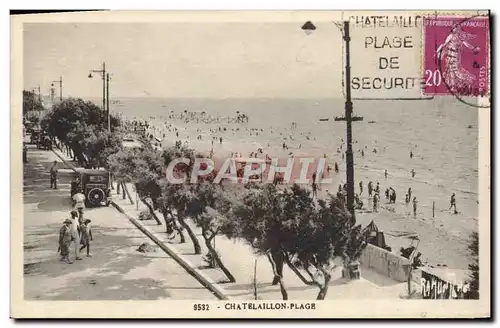 Cartes postales Chatelaillon Plage Cachet Daguin Plage de Securite