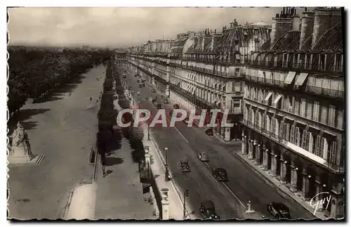 Moderne Karte Paris Et Ses Merveilles Rue de Rivoli et jardin des Tuileries Flamme France Pays du tourisme