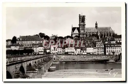 Moderne Karte Nevers Vue Generale Flamme Vichy Reine des Villes