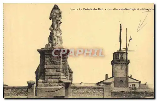 Cartes postales Pointe Du Raz Notre Dame Des Naufrages Et Le Semaphore