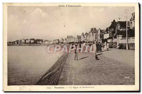 Cartes postales Parame La Digue Et Rochebonne