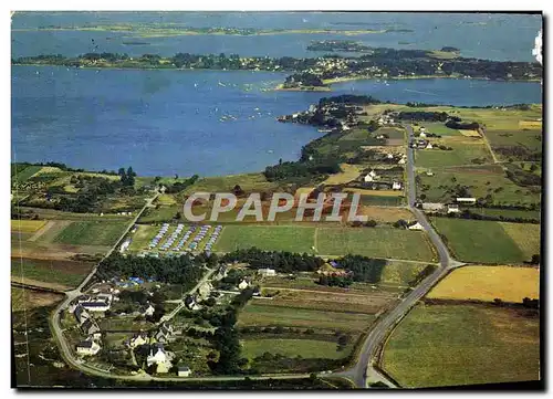Cartes postales moderne Le Bretagne Pittoresque Le Golfe Du Morbihan a proximite de Port Blanc et de l&#39ile aux moines