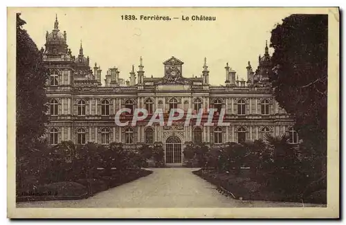 Cartes postales Ferrieres Le Chateau