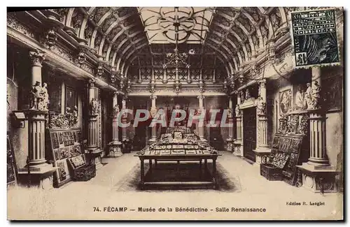 Cartes postales Fecamp Musee De La Benedictine Salle Renaissance