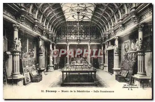 Cartes postales Fecamp Musee De La Benedictine Salle Renaissance