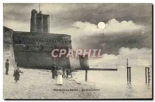 Ansichtskarte AK Fouras Les Bains Le Semaphore