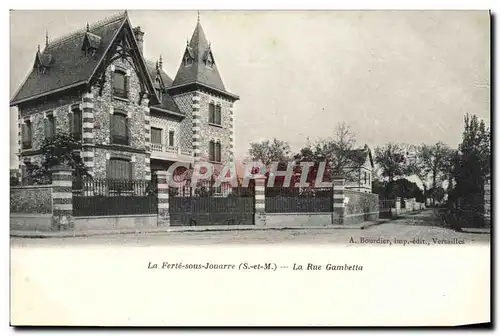 Cartes postales Ferte Sous Jouarre La Rue Gambetta