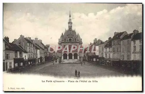 Cartes postales La Ferte Sous Jouarre Place De I&#39Hotel De Ville