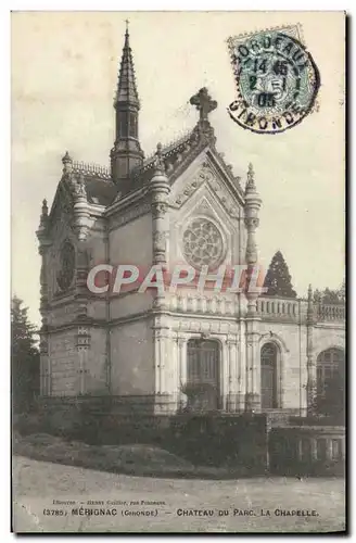 Ansichtskarte AK Merignac Chateau Du Parc La Chapelle