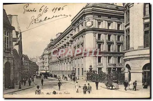 Cartes postales Paris L&#39Hotel Des Postes