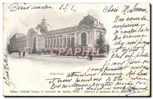 Cartes postales Petit Palais Paris