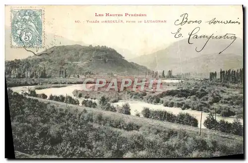 Cartes postales Vallee D&#39Argeles Prise De Lugagnan