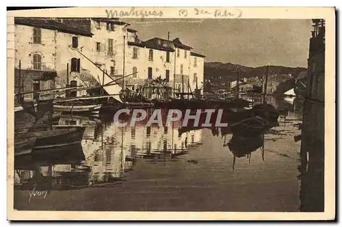 Ansichtskarte AK Paysages Et Pierres De Provence Les Martigues Bateaux