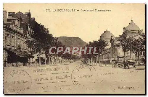 Cartes postales La Bourboule Boulevard Clemenceau