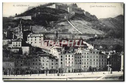 Cartes postales Grenoble Quai Perriere Et Les Florts