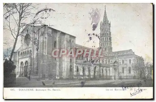 Cartes postales Toulouse Basilique St Sernin