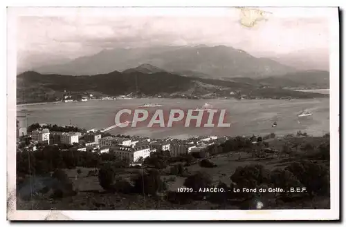 Ansichtskarte AK Ajaccio Le Fond Du Golfe