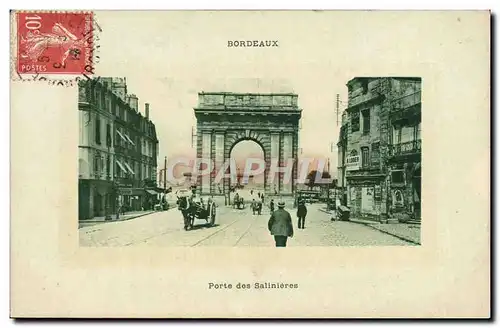 Ansichtskarte AK Bordeaux Porte Des Salinieres