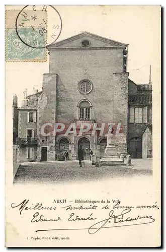 Cartes postales Auch Bibliotheques De La Ville Bibliotheque