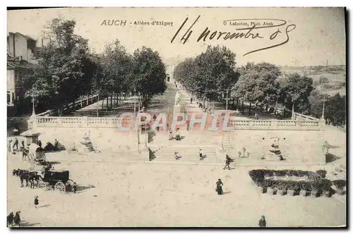 Cartes postales Auch Allees D&#39Etigny