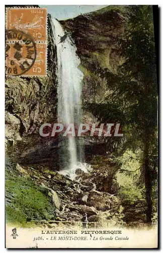 Cartes postales Le Mont Dore La Grande Cascade