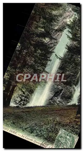 Cartes postales Le Mont Dore La cascade Queureuilh