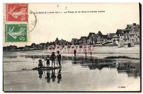 Cartes postales La Baule Boulevard De I'Ocean Vue Vers Le Casino Enfants
