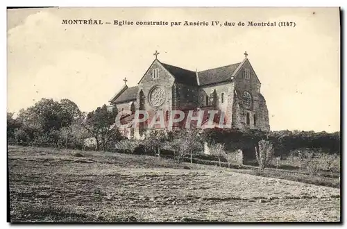 Ansichtskarte AK Montreal eglise Construite Par Anseric IV duc de Montreal