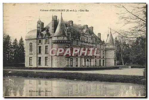 Cartes postales Chateau D&#39Esclimont Cote Est