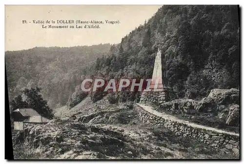 Cartes postales Vallee De La Doller Le Monument au lac d&#39Alfeld